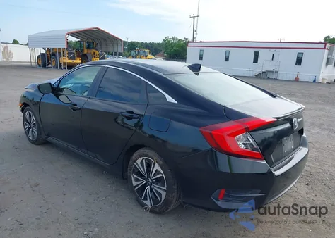 2018 Honda Civic Ex-L из США, поврежденный, VIN JHMFC1F73JX014994